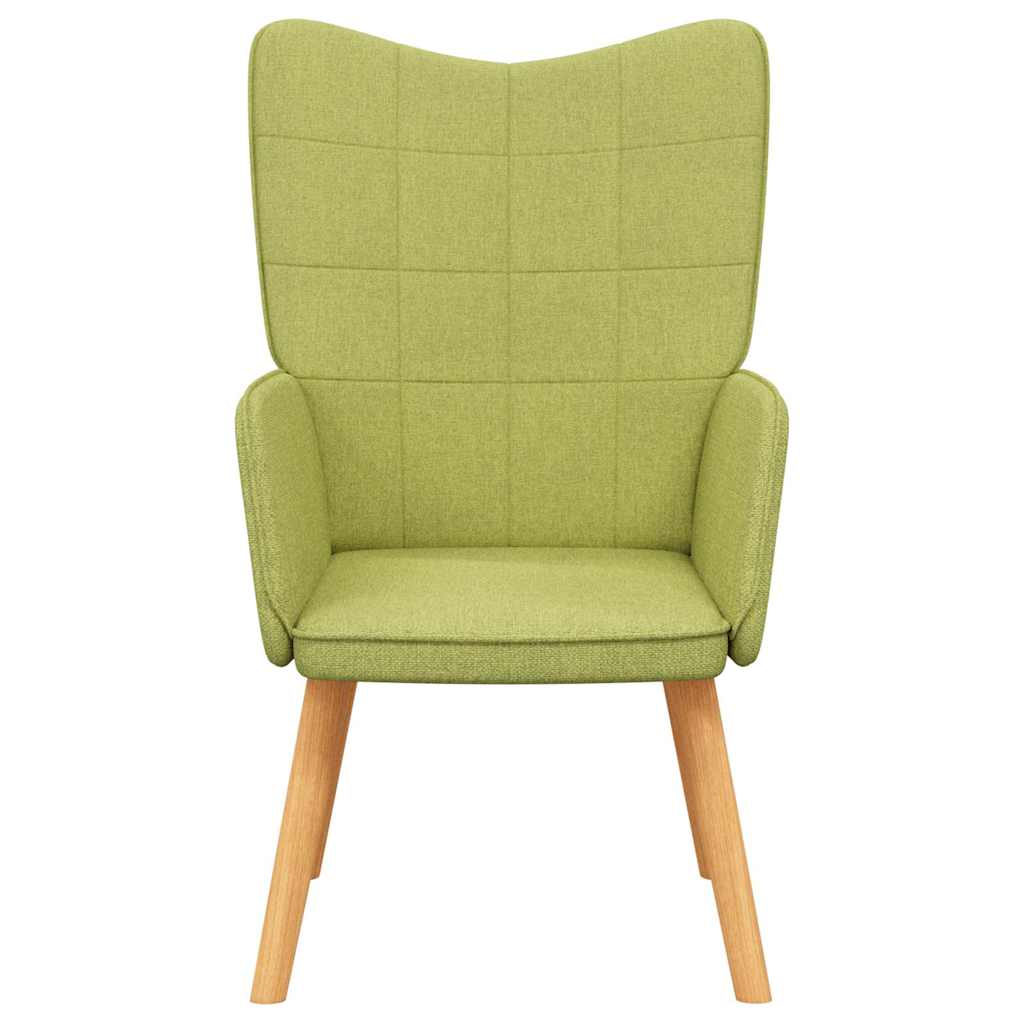 Relaxační Křeslo Zelené Textil
