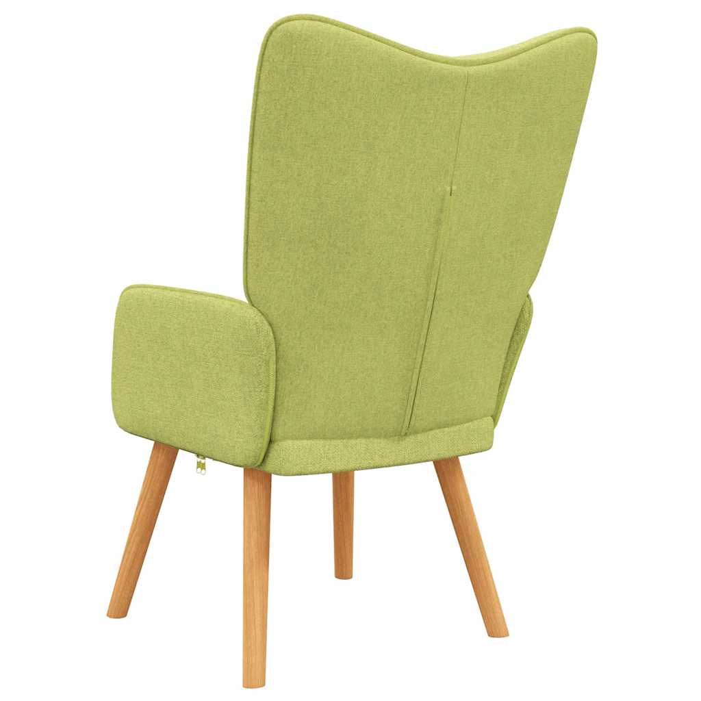 Relaxační Křeslo Zelené Textil