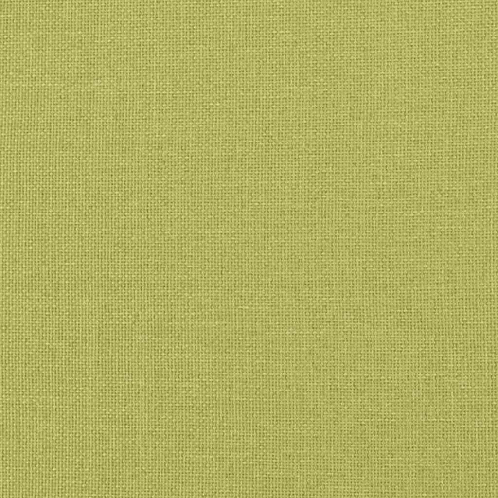 Relaxační Křeslo Se Stoličkou Zelené Textil