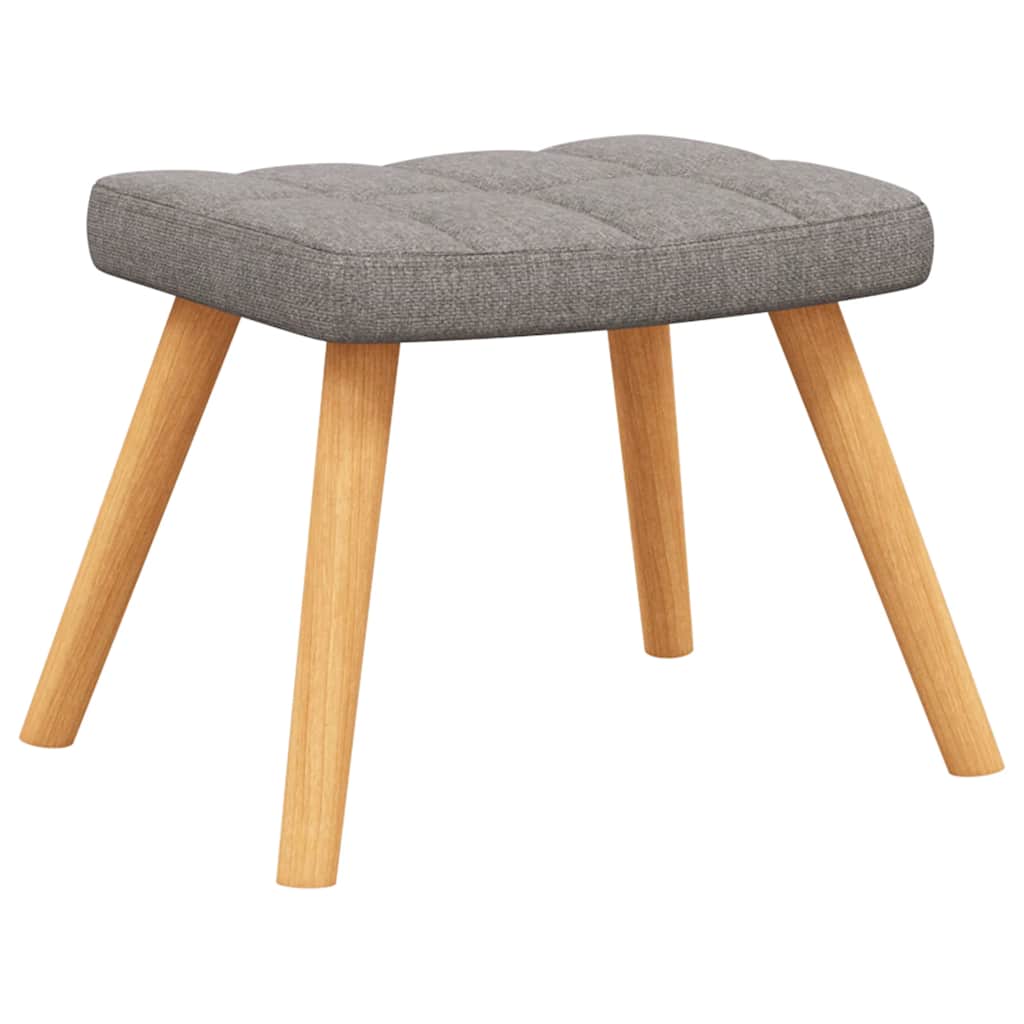 Relaxační Křeslo Se Stoličkou Textil