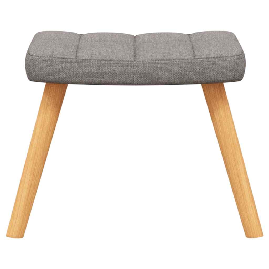 Relaxační Křeslo Se Stoličkou Textil