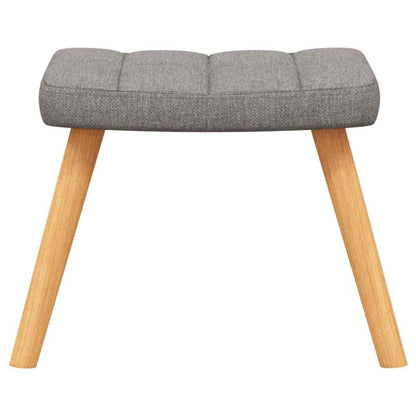 Relaxační Křeslo Se Stoličkou Textil