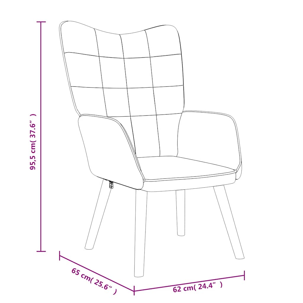 Relaxační Křeslo Se Stoličkou Textil