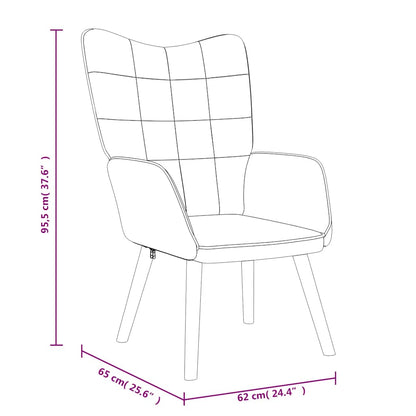 Relaxační Křeslo Se Stoličkou Textil