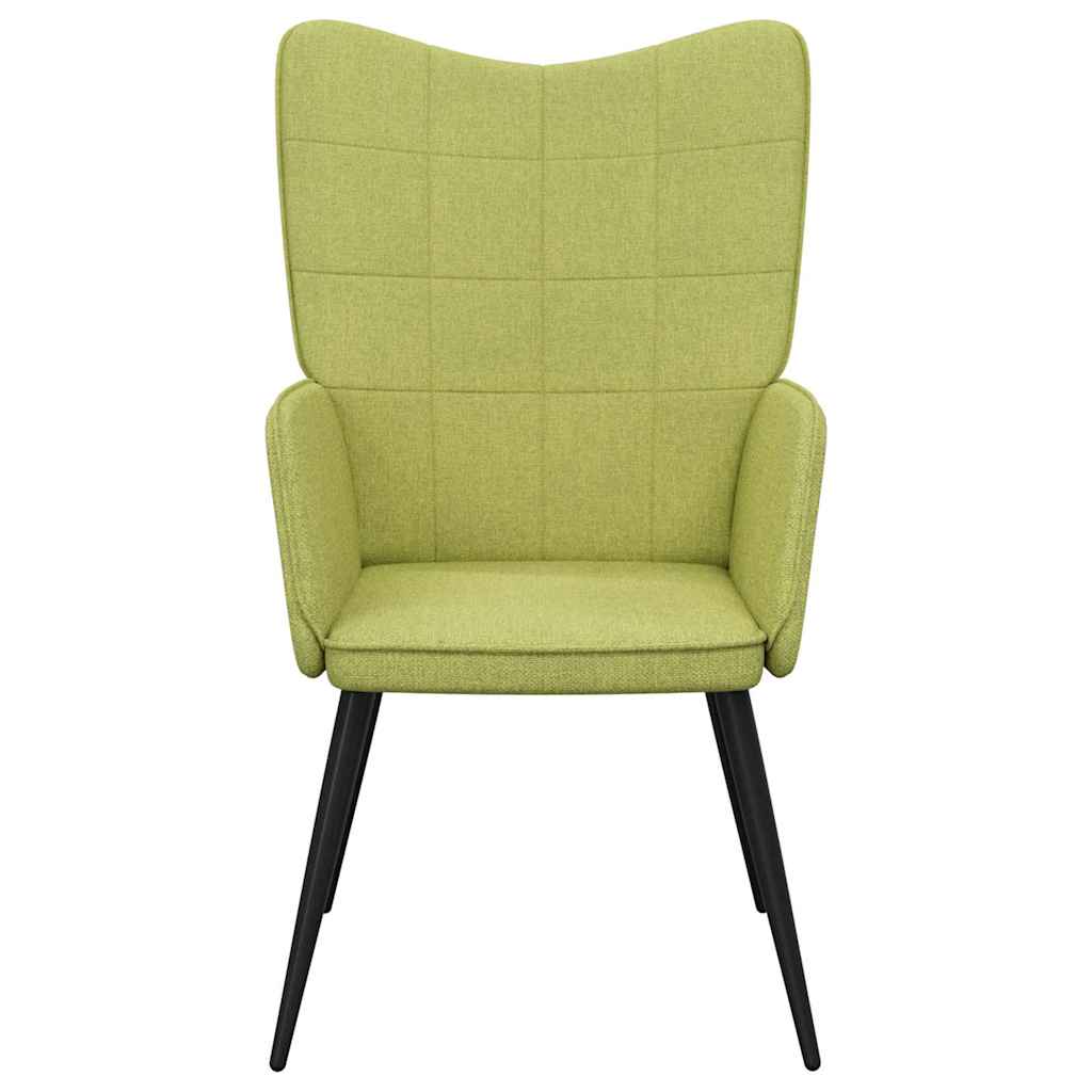 Relaxační Židle Zelená Textil