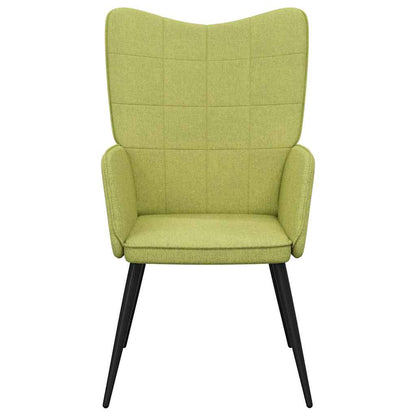 Relaxační Židle Zelená Textil