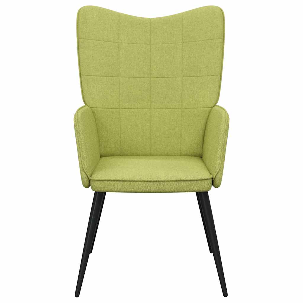 Relaxační Židle Zelená Textil