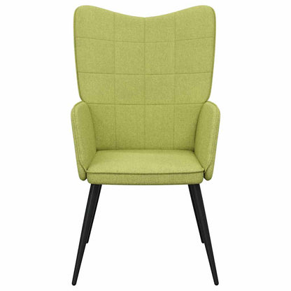 Relaxační Židle Zelená Textil