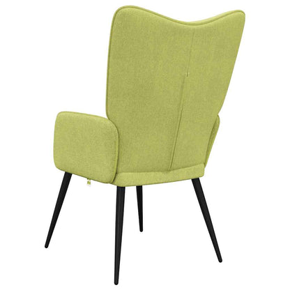 Relaxační Židle Zelená Textil