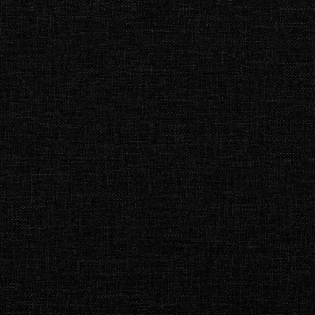 Relaxační Křeslo Černé Textil