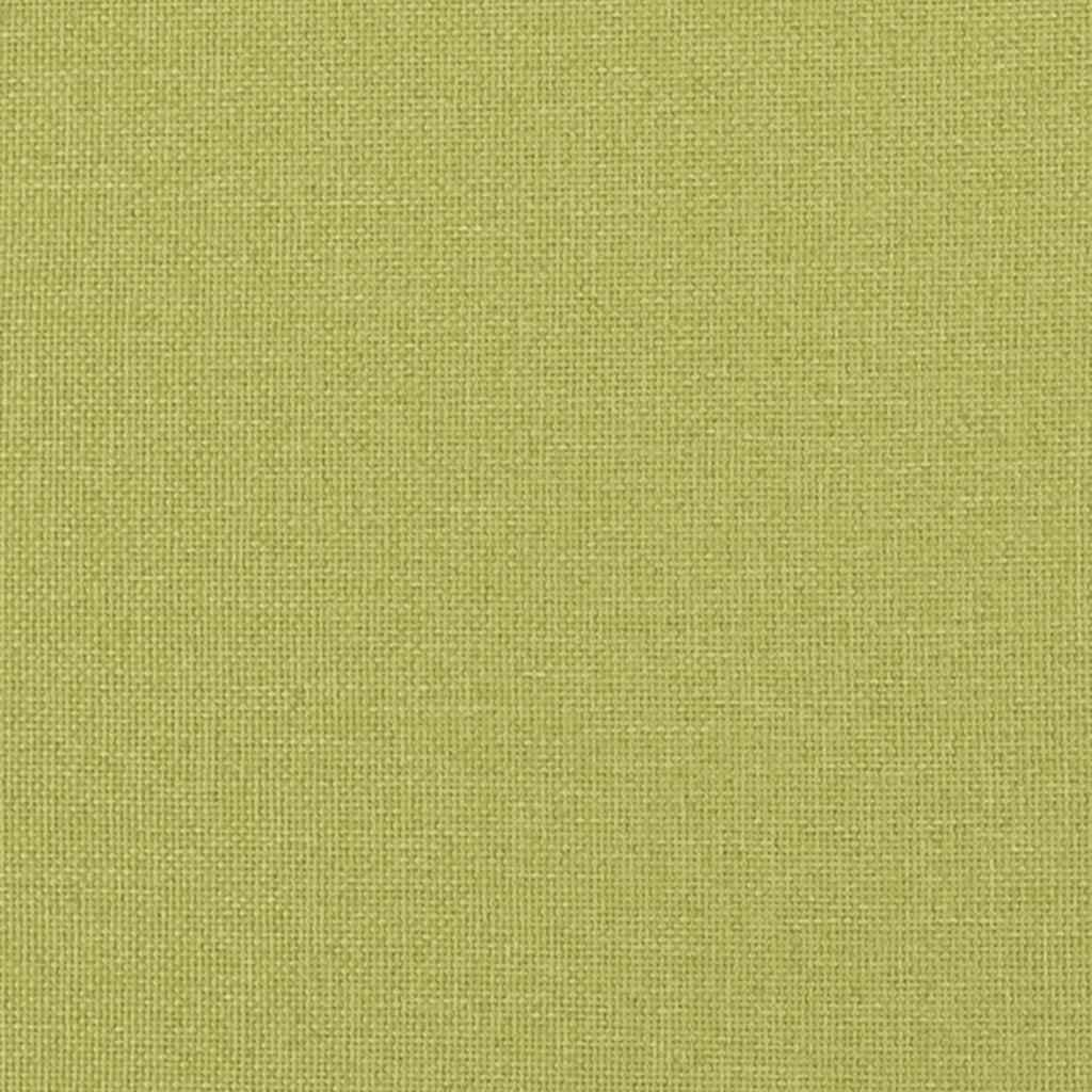 Relaxační Židle Se Stoličkou Zelená Textil
