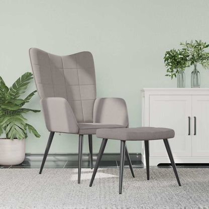 Relaxační Křeslo Černé Textil
