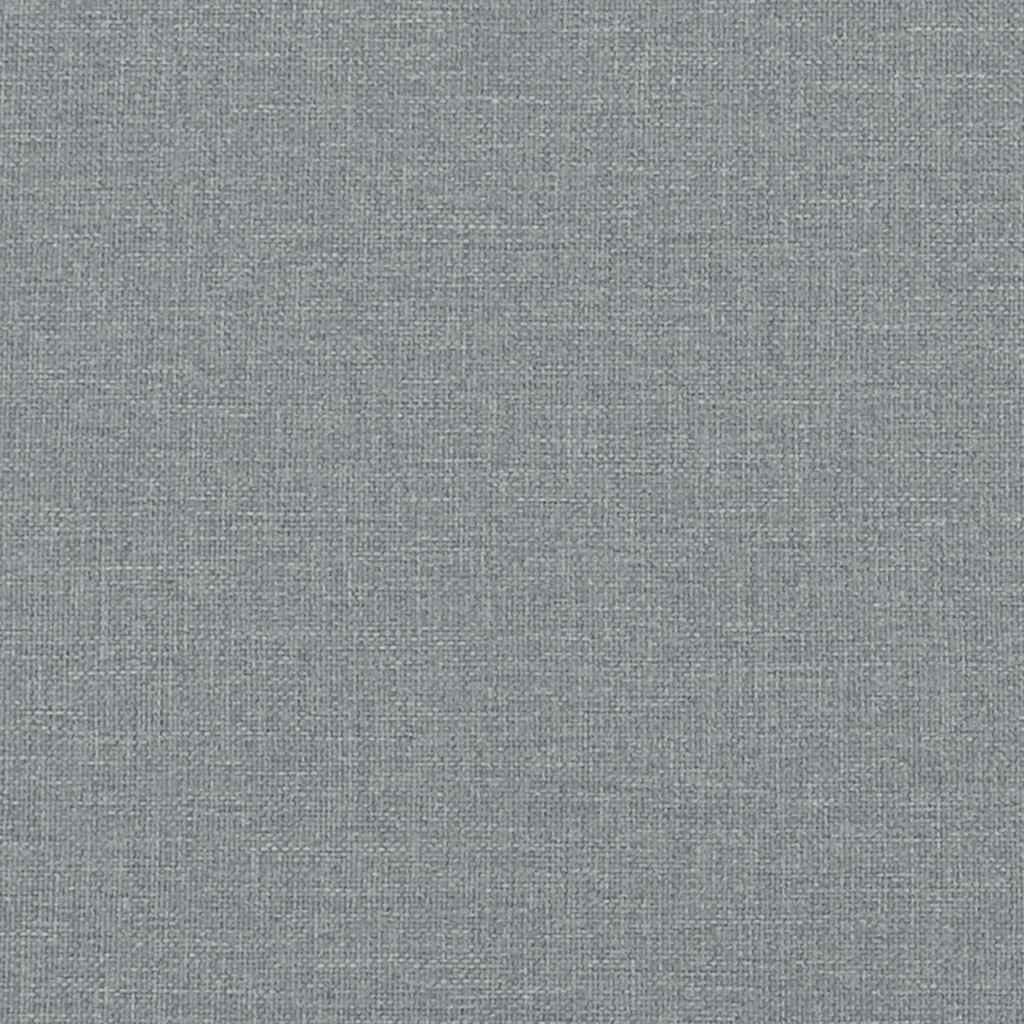 Houpací Křeslo Světle Šedé Textil