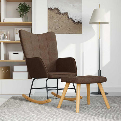 Houpací Křeslo Světle Šedé Textil