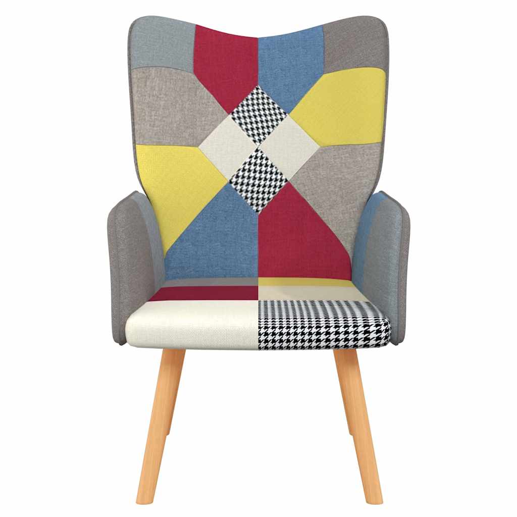 Relaxační Křeslo Patchwork Textil