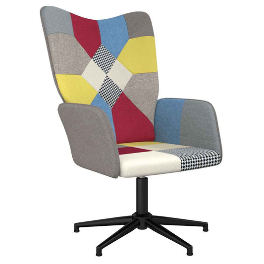Relaxační Křeslo Patchwork Textil