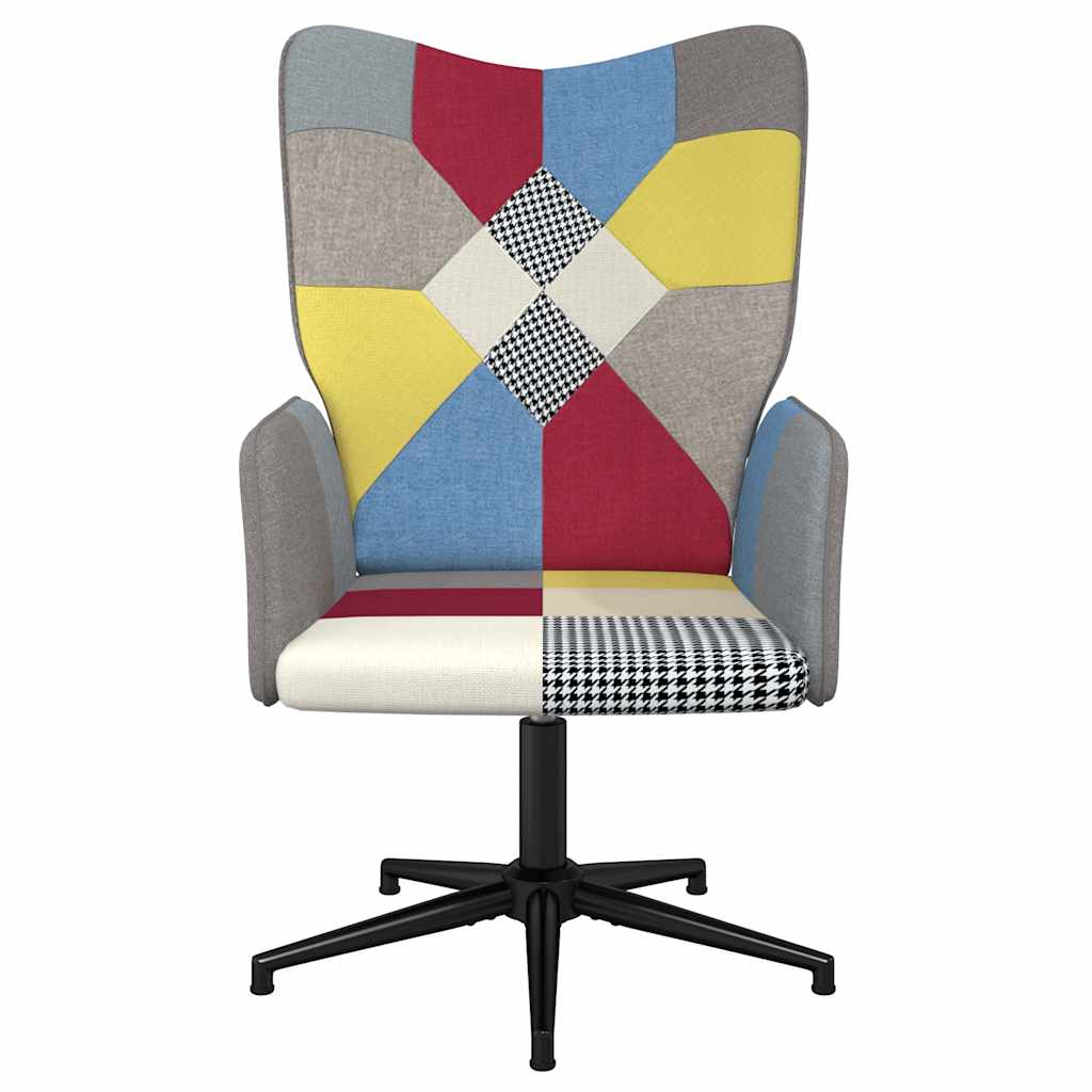 Relaxační Křeslo Patchwork Textil