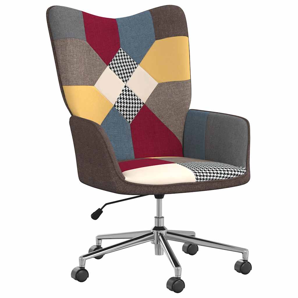 Relaxační Křeslo Patchwork Textil