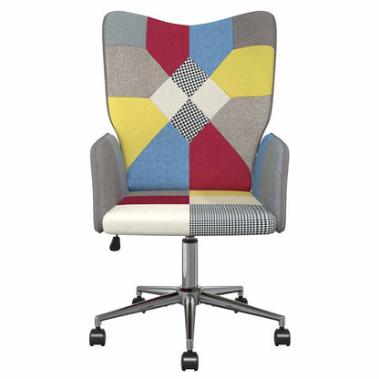 Relaxační Křeslo Patchwork Textil