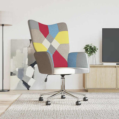 Relaxační Křeslo Patchwork Textil
