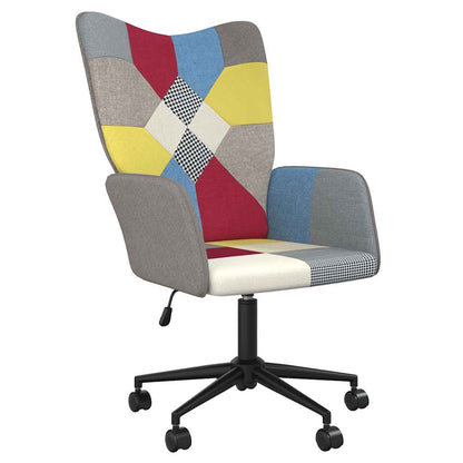 Relaxační Křeslo Patchwork Textil