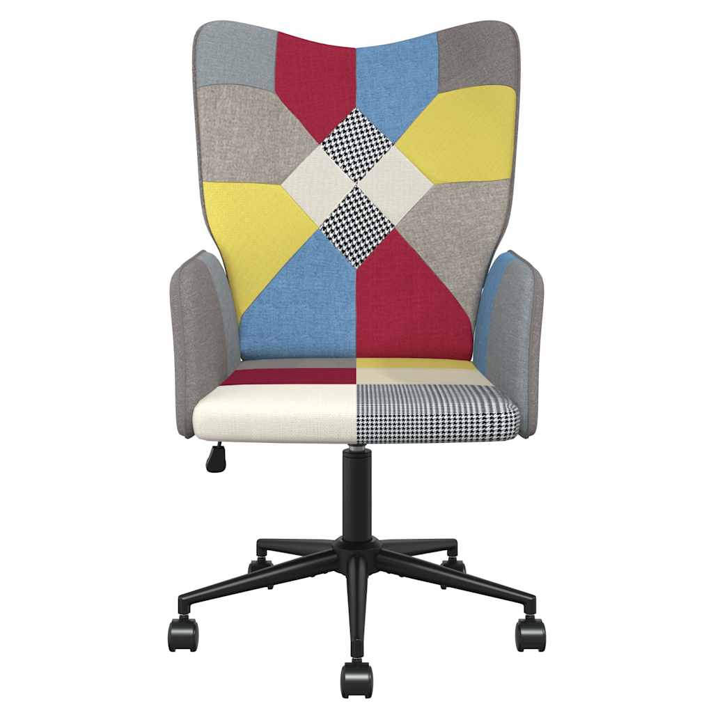 Relaxační Křeslo Patchwork Textil
