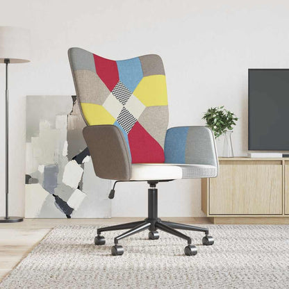 Relaxační Křeslo Patchwork Textil