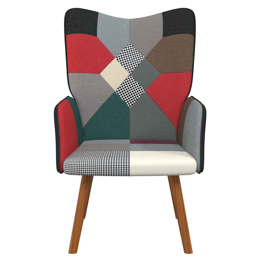 Relaxační Křeslo Patchwork Textil