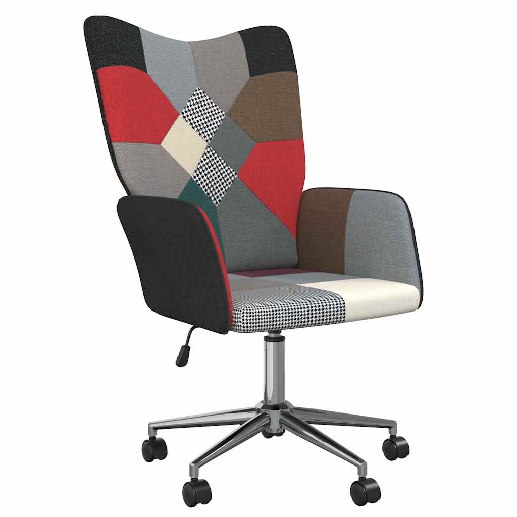 Relaxační Křeslo Patchwork Textil