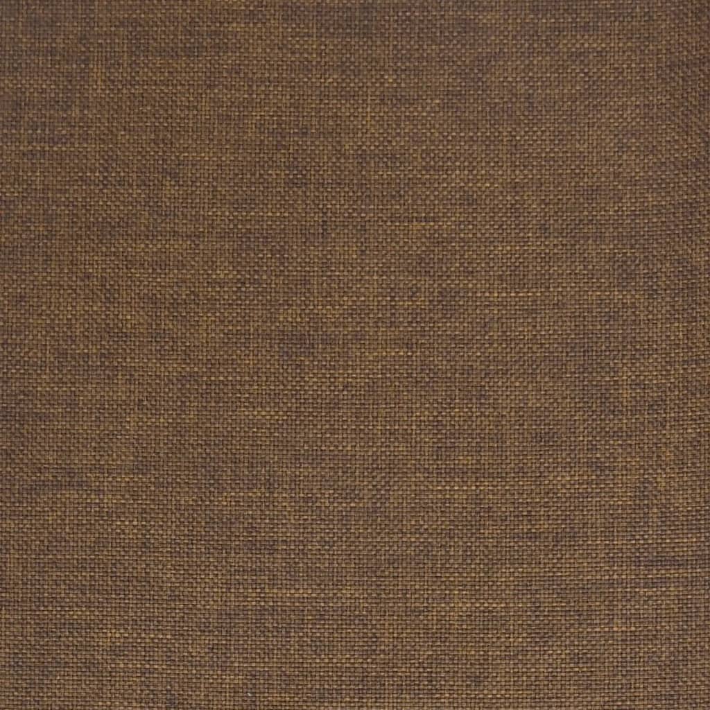 Zvedací Masážní Křeslo Hnědé Textil