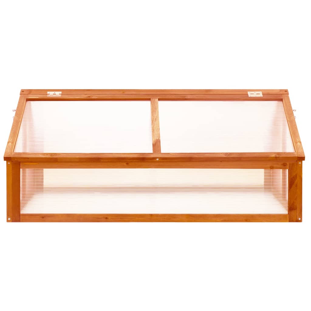 Skleník 114 X 80 X 50 Cm Jedlové Dřevo