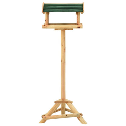 Krmítko Se Stojanem 37 X 28 X 100 Cm Masivní Jedlové Dřevo