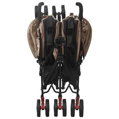 Dvojitý Kočárek Ocel