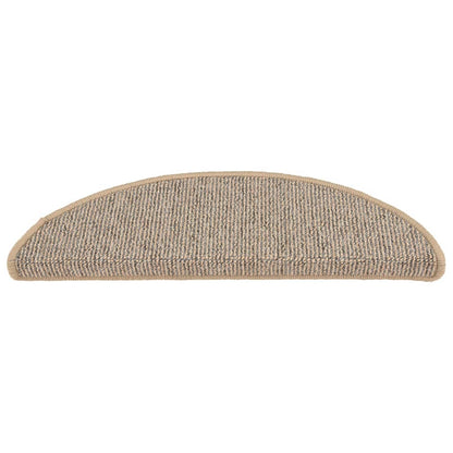 Kobercové Nášlapy Na Schody 15 Ks Hnědé