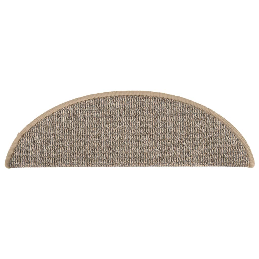 Kobercové Nášlapy Na Schody 15 Ks Hnědé