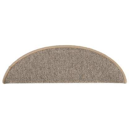 Kobercové Nášlapy Na Schody 15 Ks Hnědé