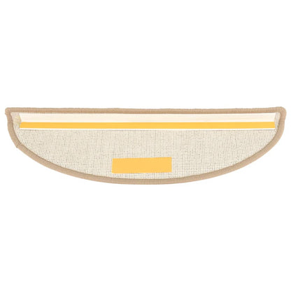 Kobercové Nášlapy Na Schody 15 Ks Hnědé