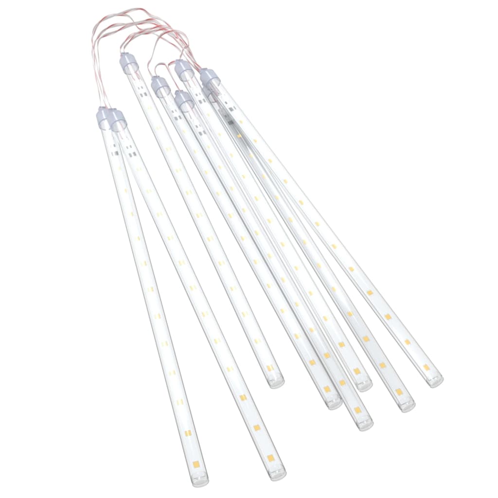 Padající Světla 8 Ks 192 Led Dovnitř I Ven Teplá Bílá