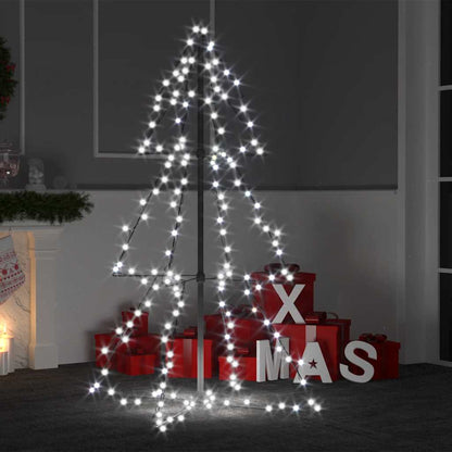 Vánoční Stromek Kužel 160 Led Diod Dovnitř I Ven 78 X 120 Cm