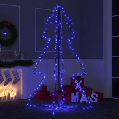 Vánoční Stromek Kužel 160 Led Diod Dovnitř I Ven 78 X 120 Cm