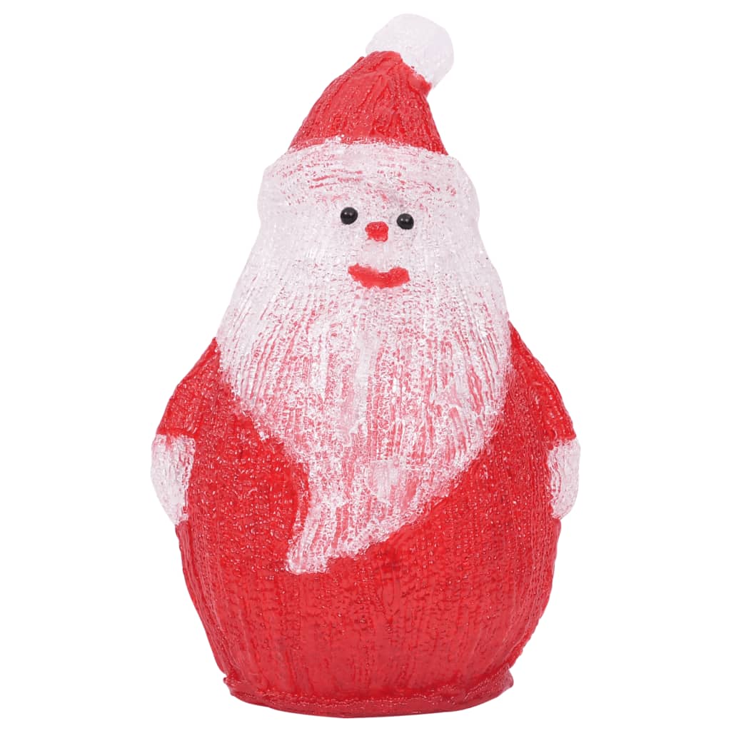 Vánoční Akrylový Santa S Led Vnitřní I Venkovní 28 Cm