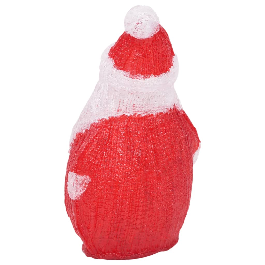 Vánoční Akrylový Santa S Led Vnitřní I Venkovní 28 Cm