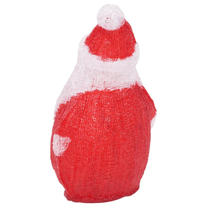 Vánoční Akrylový Santa S Led Vnitřní I Venkovní 28 Cm