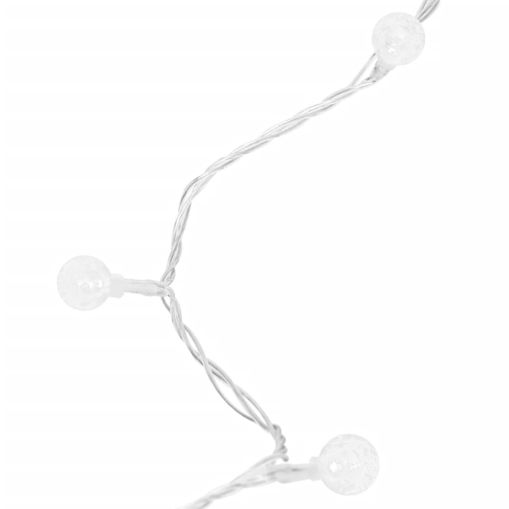 Světelný Řetěz Kulaté Žárovky 40M 400 Led Studený Bílý 8 Funkcí