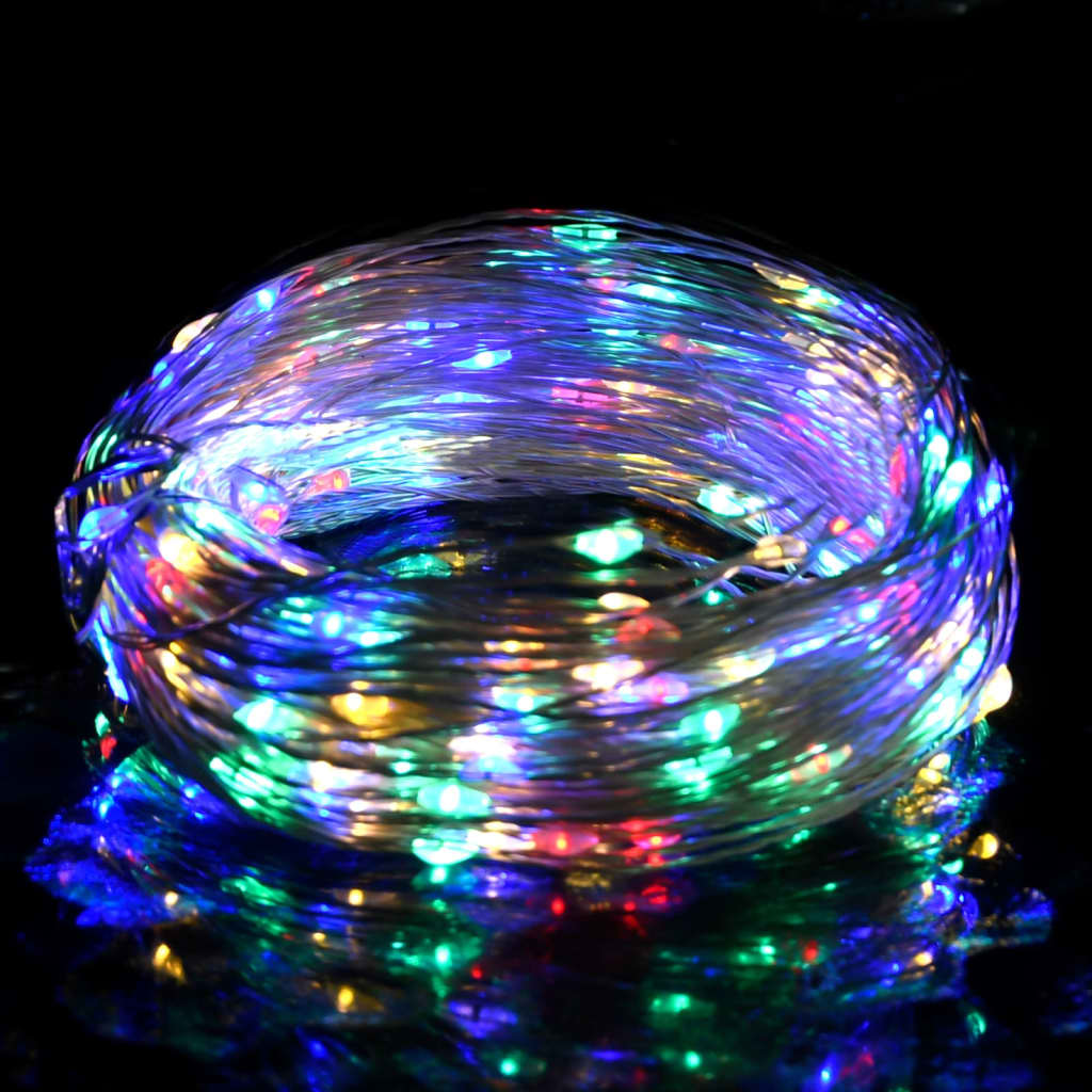 Světelný řetěz s mikro LED 40 m 400 LED barevný 8 funkcí