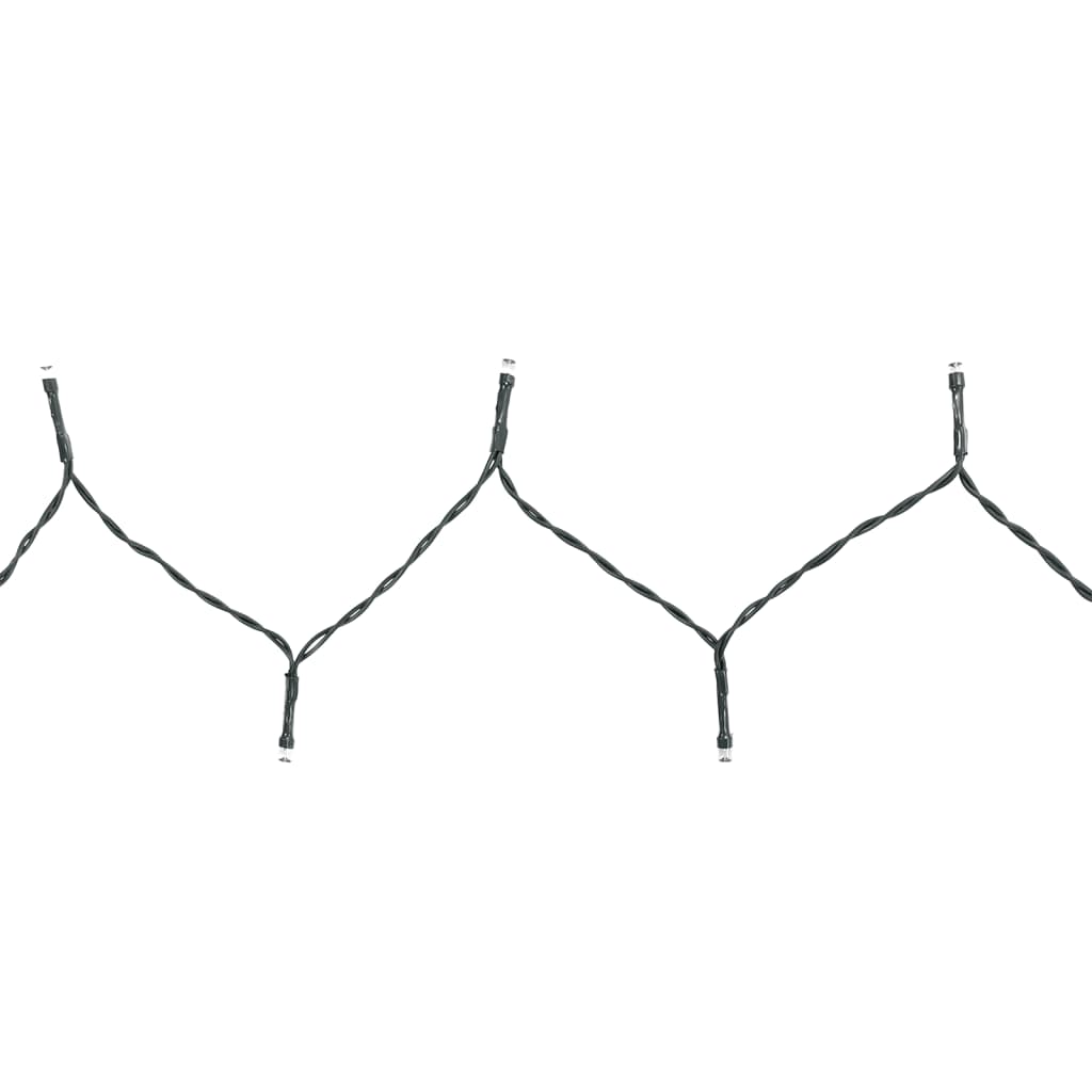 Světelná Síť Na Vánoční Stromek 210 Modrých Led Diod