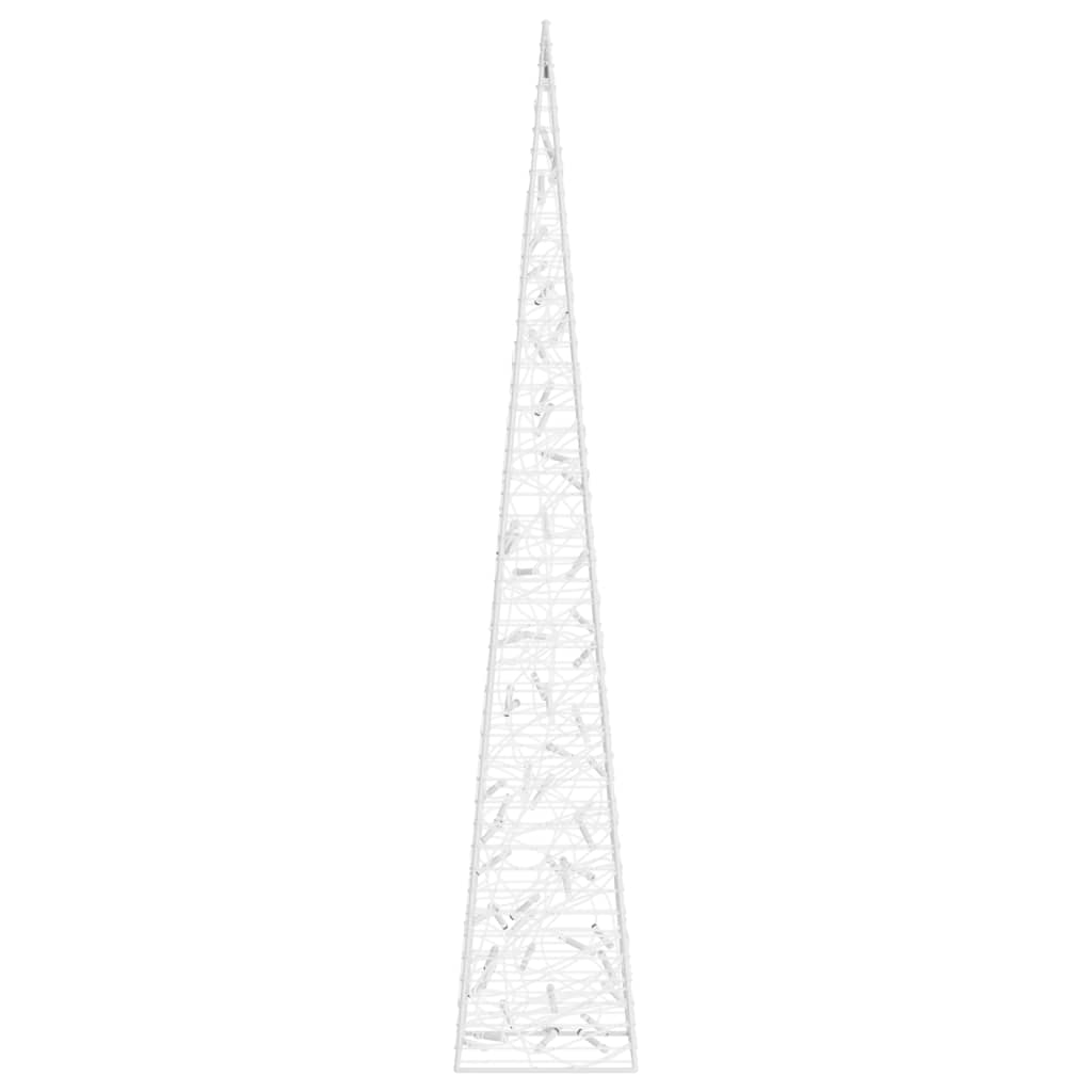 Akrylový Dekorativní Světelný Led Kužel Modrý Modrá