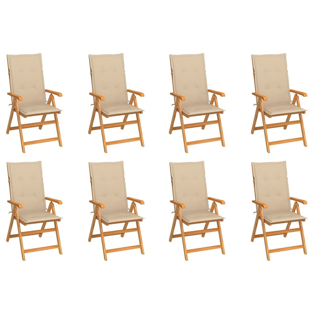 Zahradní Židle 4 Ks Černé Podušky Masivní Teak