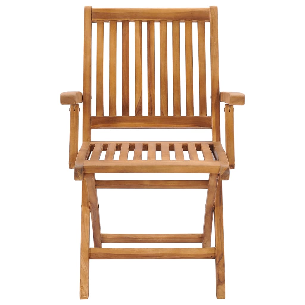 Skládací Zahradní Židle 6 Ks Masivní Teak
