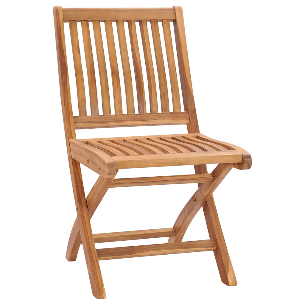 Skládací Zahradní Židle S Poduškami 6 Ks Masivní Teak Jasně Zelená